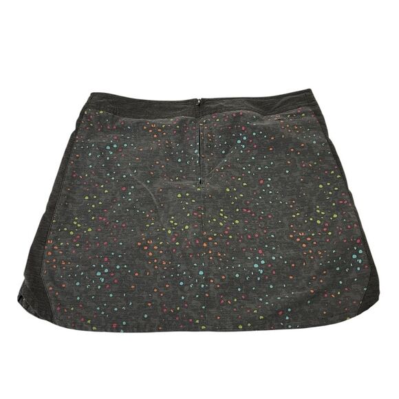White Sierra Grey Multicolor Speckled Athletic Golf Tennis Skort SZ 10 - Picture 2 of 5